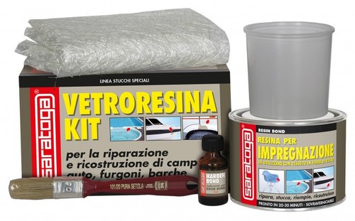 Kit vetroresina linea - kit, stucchi