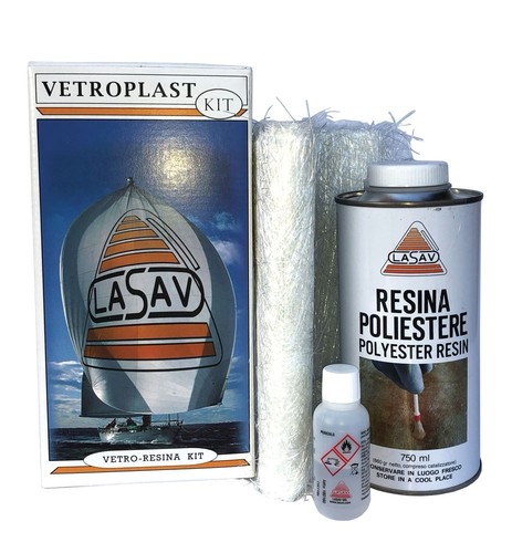 Kit vetroresina riparazione - kit,