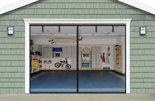Schermo magnetico porta garage